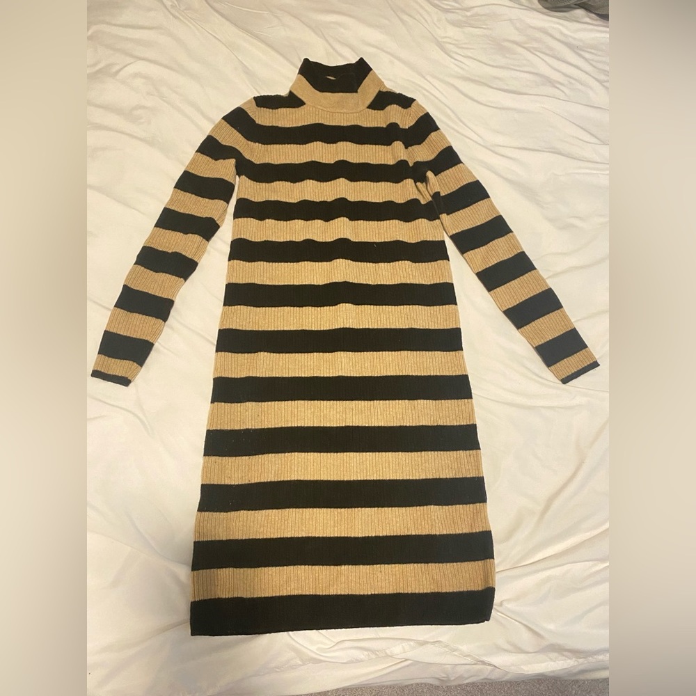 J. Crew woman knit sweater dress for winter